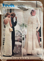 Vogue 1042. Vogue Paris Original. Evening dress, coat and jacket sewing pattern. Givenchy. Bust 36 inches