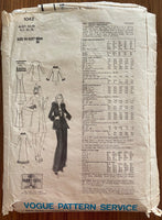 Vogue 1042. Vogue Paris Original. Evening dress, coat and jacket sewing pattern. Givenchy. Bust 36 inches