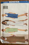 Butterick 5466 vintage 1990s jumper and top sewing pattern Bust 40, 42, 44 inches