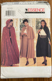 Butterick 3084 vintage 1990s cape and skirt sewing pattern