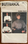 Butterick 4660 vintage 1980s blouse sewing pattern. Bust 31 1/2 inches