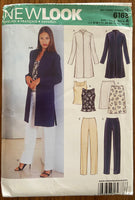 New Look 6163 2000s pattern top, skirt, jacket and pants. Bust 31 1/2 - 40 inches