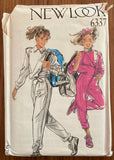New Look vintage 1980s child's jumpsuit pattern. All sizes