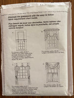 Copy of Simplicity 5383 vintage 1980s curtains and blinds pattern. One size