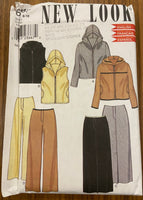 New Look 6947 multisize loungewear separates sewing pattern