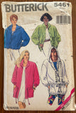 Butterick 5461 vintage 1990s jacket pattern Bust 36, 38, 40 inches