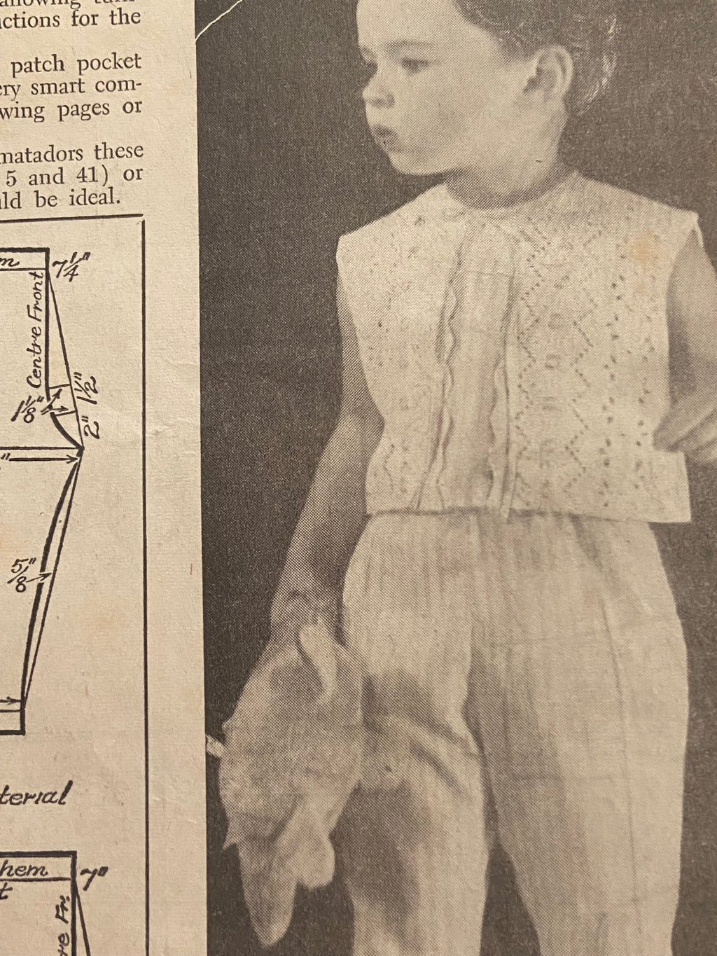 Enid Gilchrist Undies, beach and sleep wear children's pattern book early 1960s, contains many draftable patterns