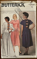 Butterick 3019 vintage 1980s dress pattern. Bust 38