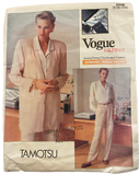 Vogue career vintage 1980s Tamotsu jacket, shirt, pants pattern Bust 36, 38, 40 inches