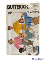 Butterick 3070 vintage 1980s top sewing pattern. Bust 38-40 inches