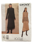 Vogue 2621 vintage 2000s Donna Karan New York DKNY jacket and skirt  pattern