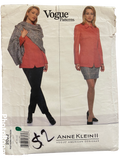Vogue 2022 vintage 1990s Anne Klein II jacket, skirt, pants and scarf pattern Bust 31.5, 32.5, 34 inches