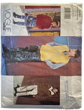 Vogue Men 2451 mens' jacket, vest and pants pattern from the 2000s. Chest 32, 34, 36 inches
