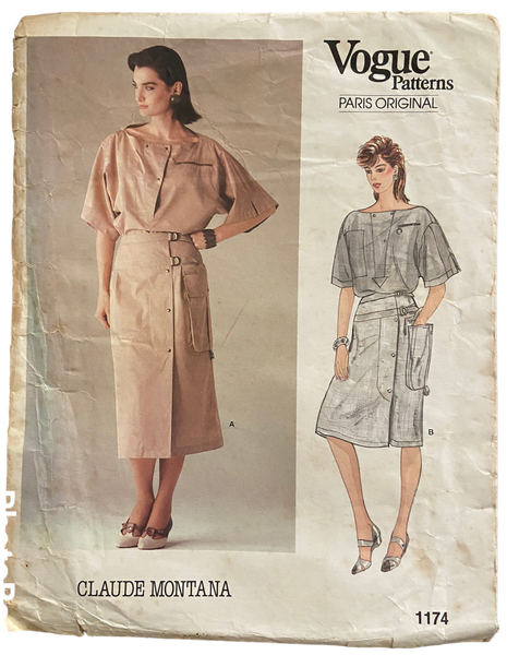 Vintage Designer Claude Montana Clothing