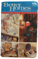 Butterick better homes and gardens 4350 covers craft pattern