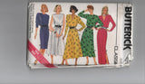Butterick 4102 vintage 1980s dress sewing pattern